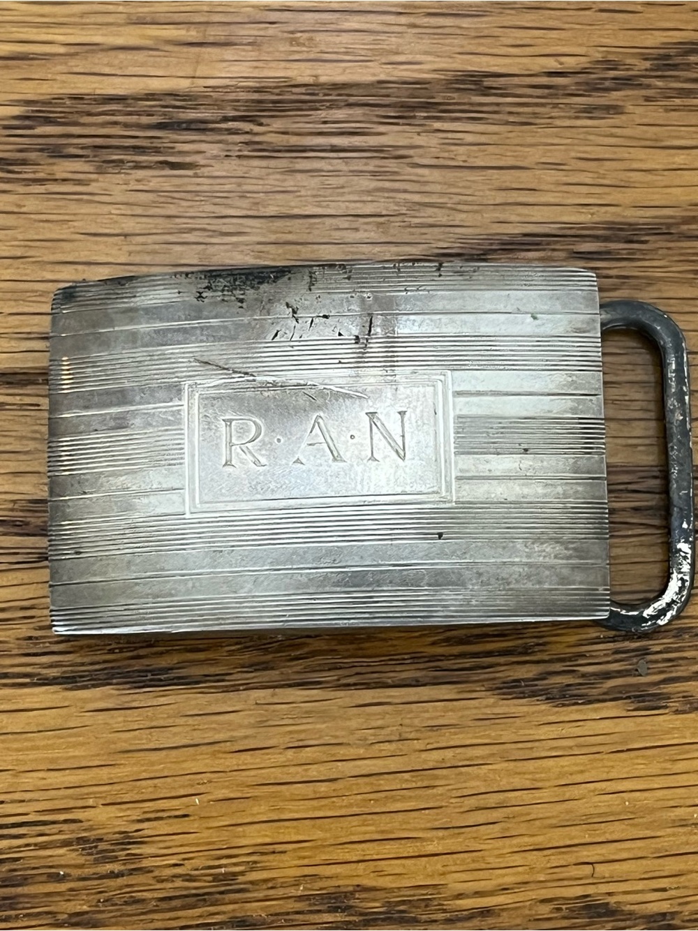 Tiffany & Co. Sterling Silver Rectangular Buckle